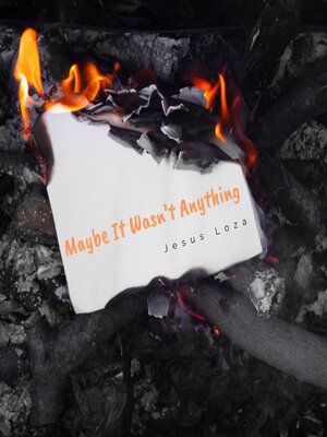 cover image of Maybe It Wasn't Anything
